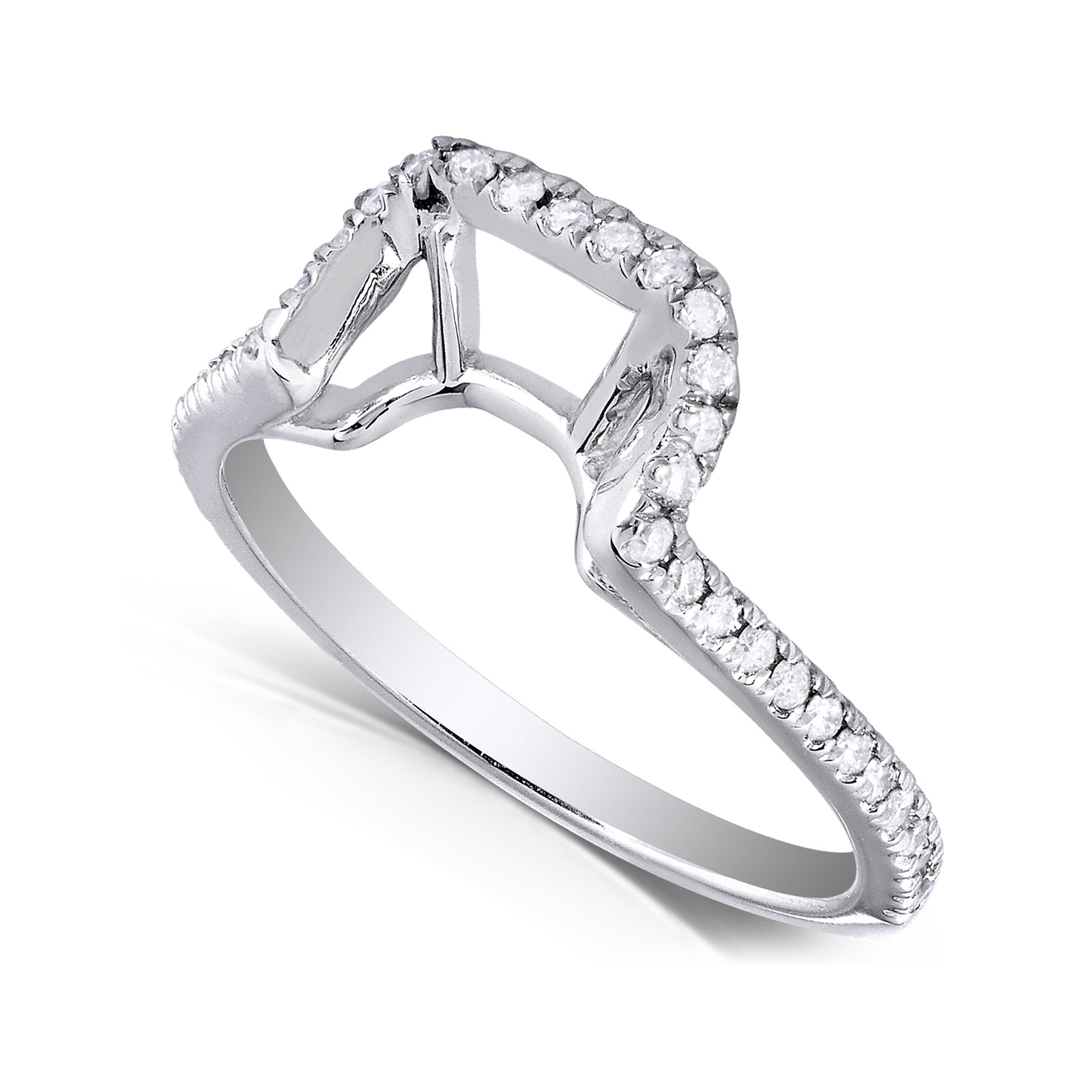 Natural Diamond Shadow Ring - 61770 Series