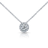 0.58 Carat Natural Diamond Risa Necklace