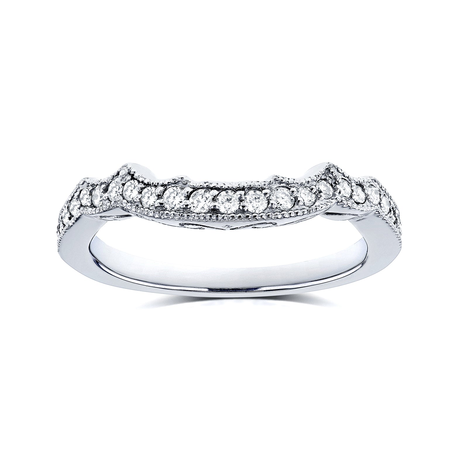 Natural Diamond Iris Shadow Ring