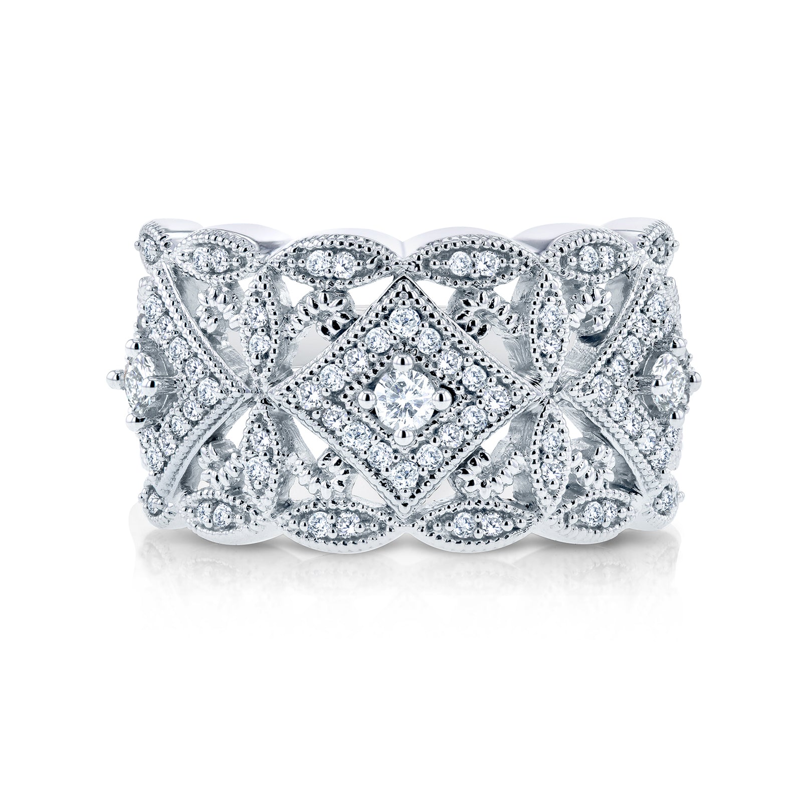 sample in white gold