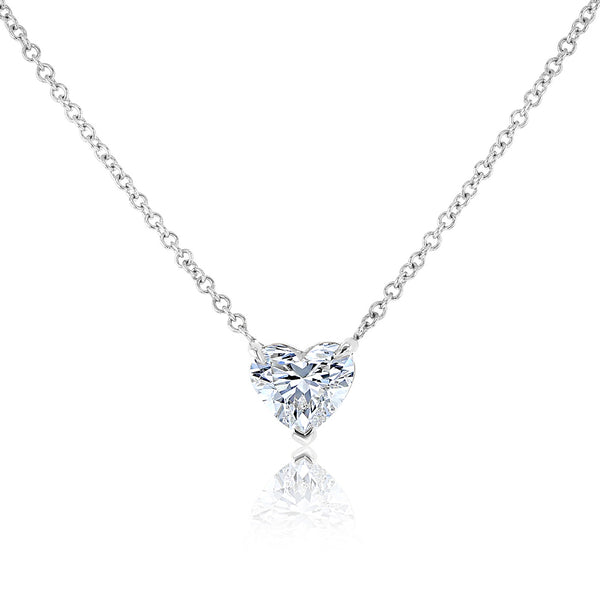 1 Carat Natural Diamond Clover Necklace