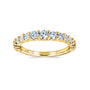 Kobelli 3/4 Carat TDW Graduated Diamond Wedding Band in 14k Yellow Gold