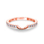 Natural Diamond Tully Shadow Ring - rose gold option