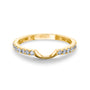 Natural Diamond Tully Shadow Ring - yellow gold option