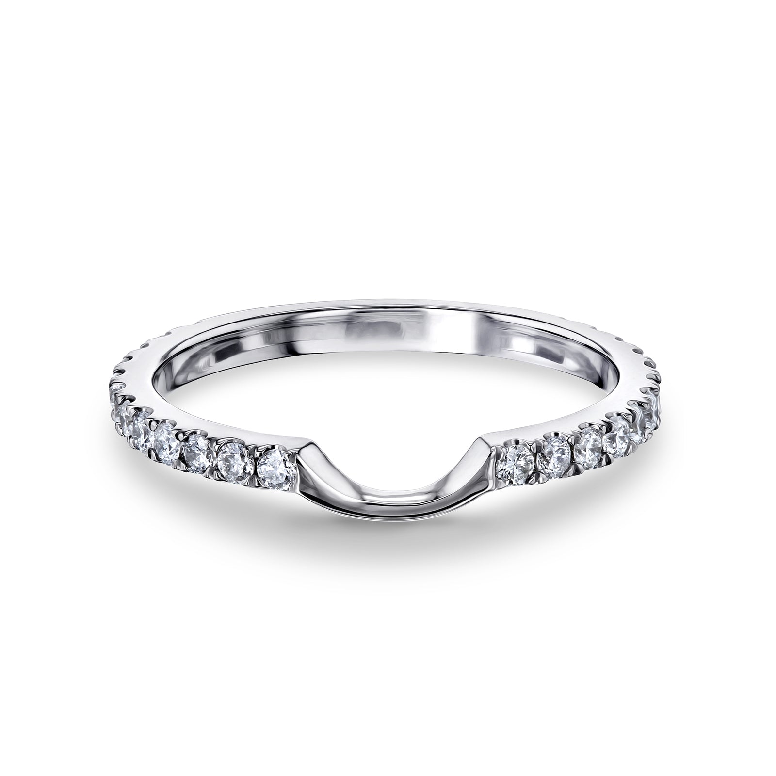 Natural Diamond Tully Shadow Ring - white gold option
