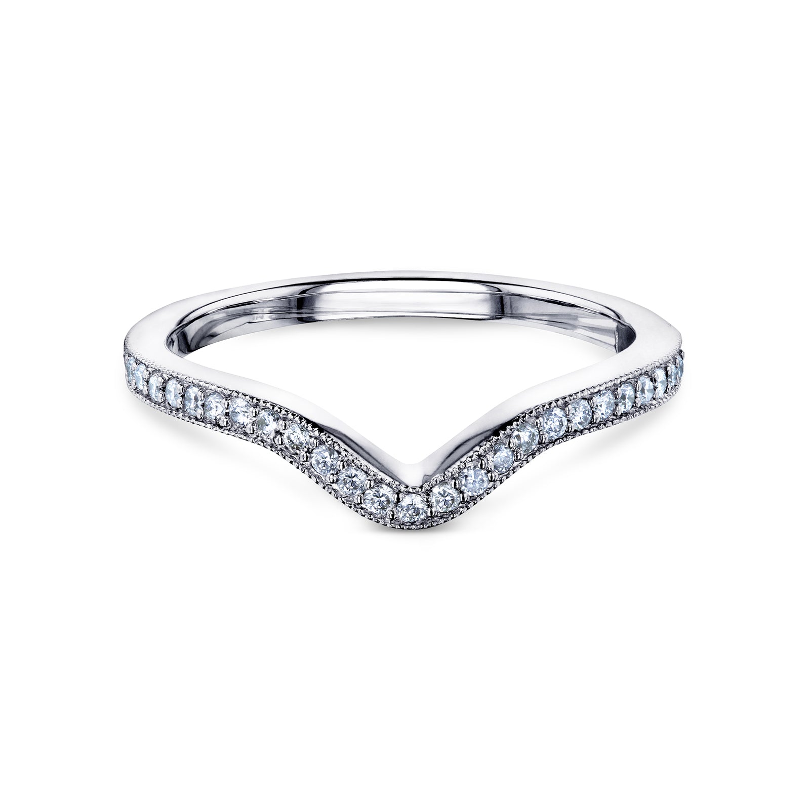 Natural Diamond Deco Aretha Shadow Ring