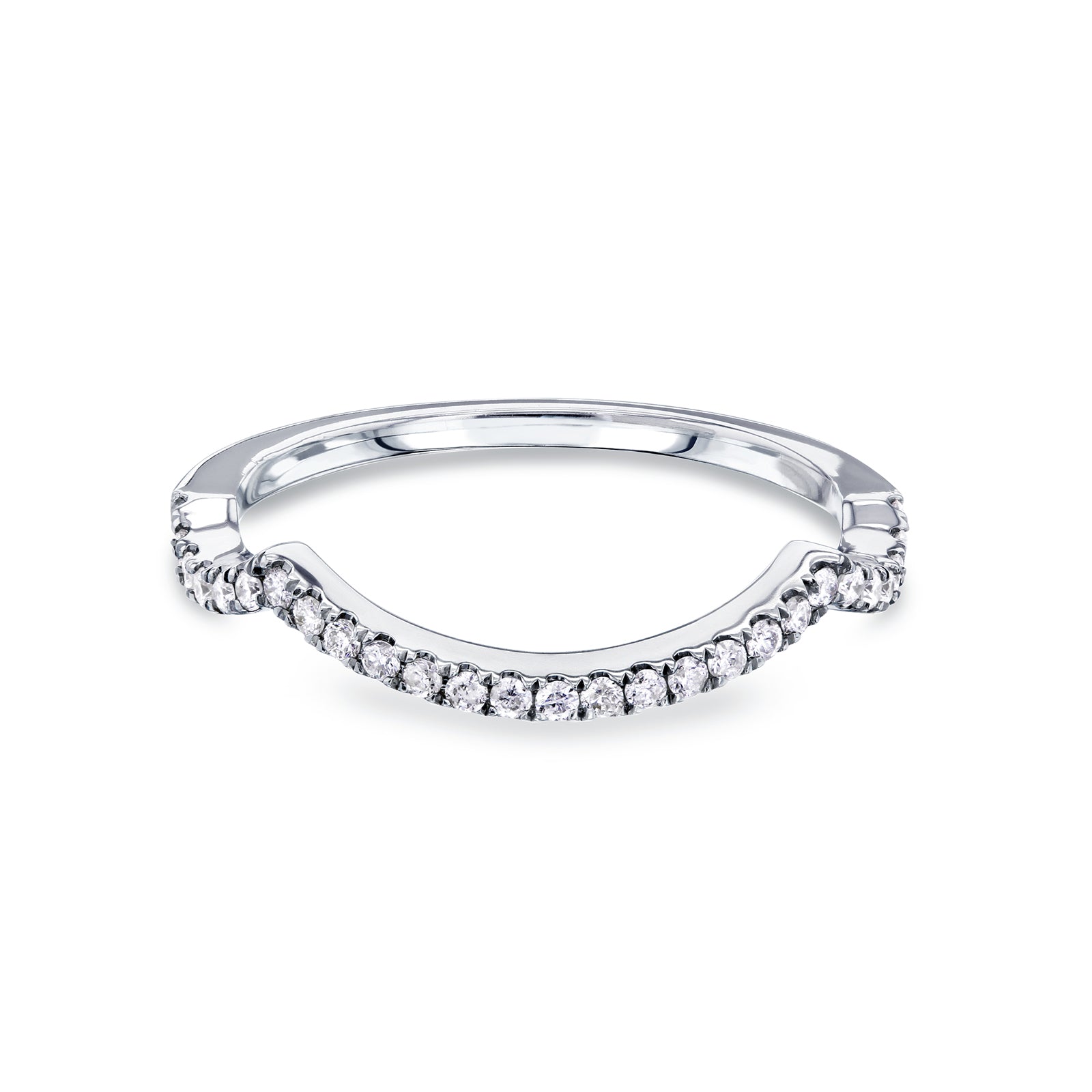 Natural Diamond Dana Shadow Ring - white gold option
