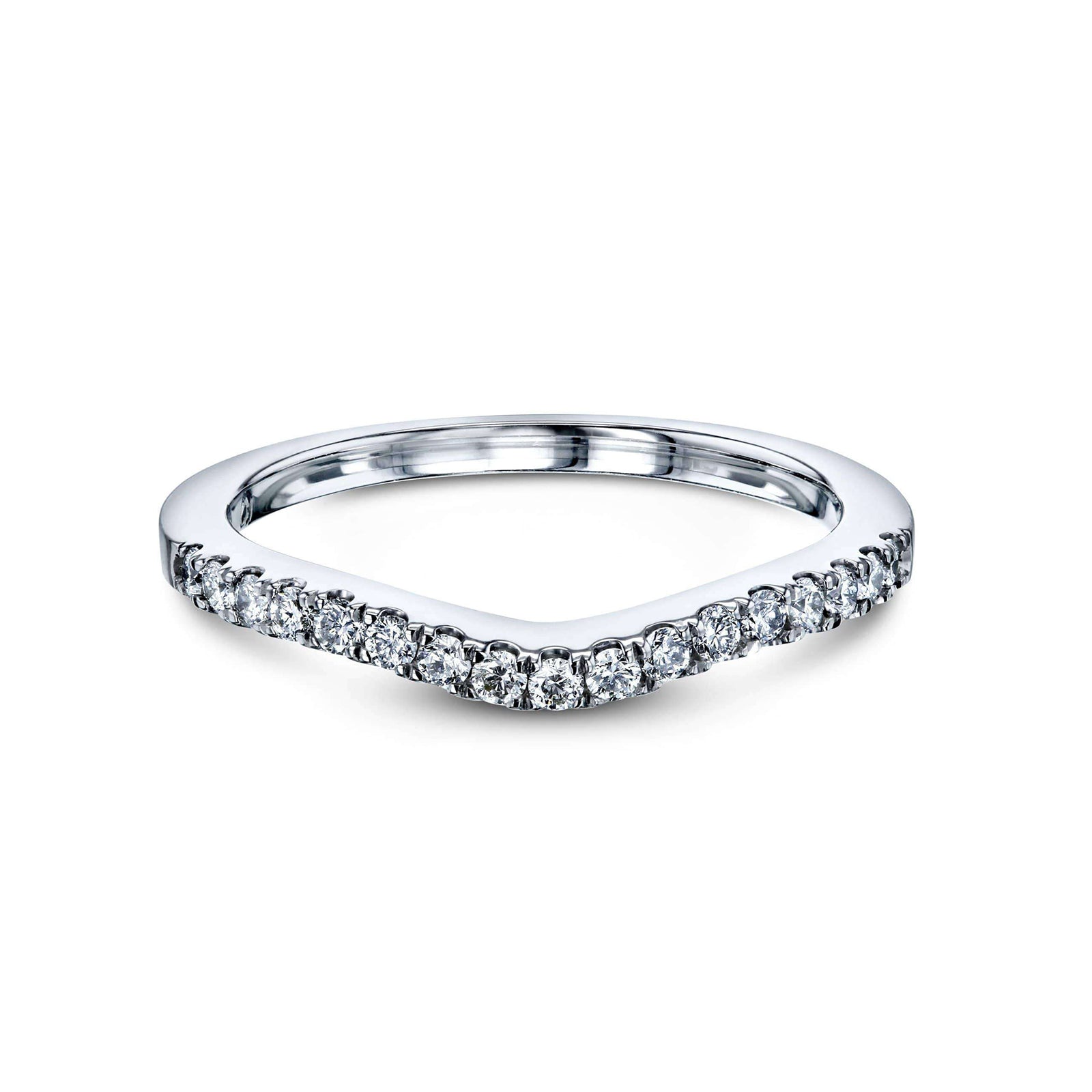 Natural Diamond Macie Shadow Ring - white gold option