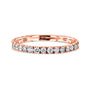 0.55 Carat Natural Diamond Near Eternity Ring