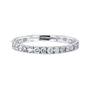 0.55 Carat Natural Diamond Near Eternity Ring