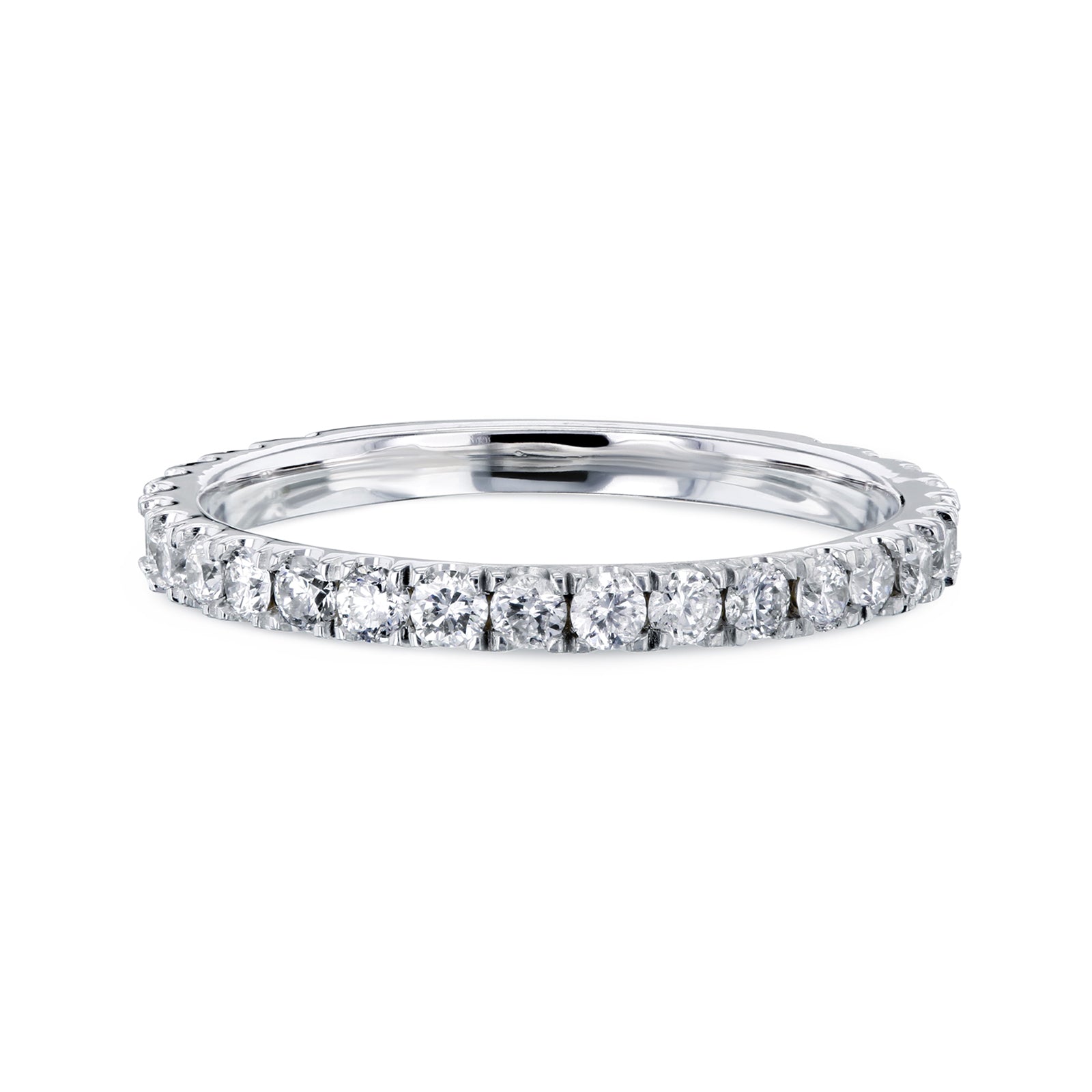 0.55 Carat Natural Diamond Near Eternity Ring