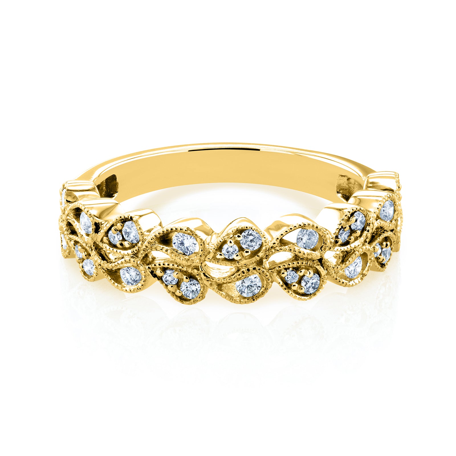 0.25 Carat Natural Diamond Lupine Ring