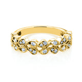 0.25 Carat Natural Diamond Lupine Ring