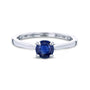5 mm Sapphire Solitaire Melinda Ring