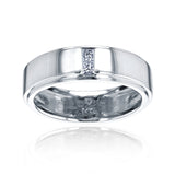 6mm Natural Diamond Glossy Tony Ring