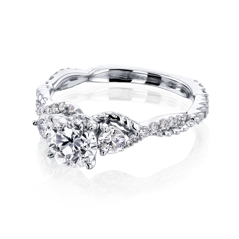 1.2 Carat Natural Diamond Cobra Ring