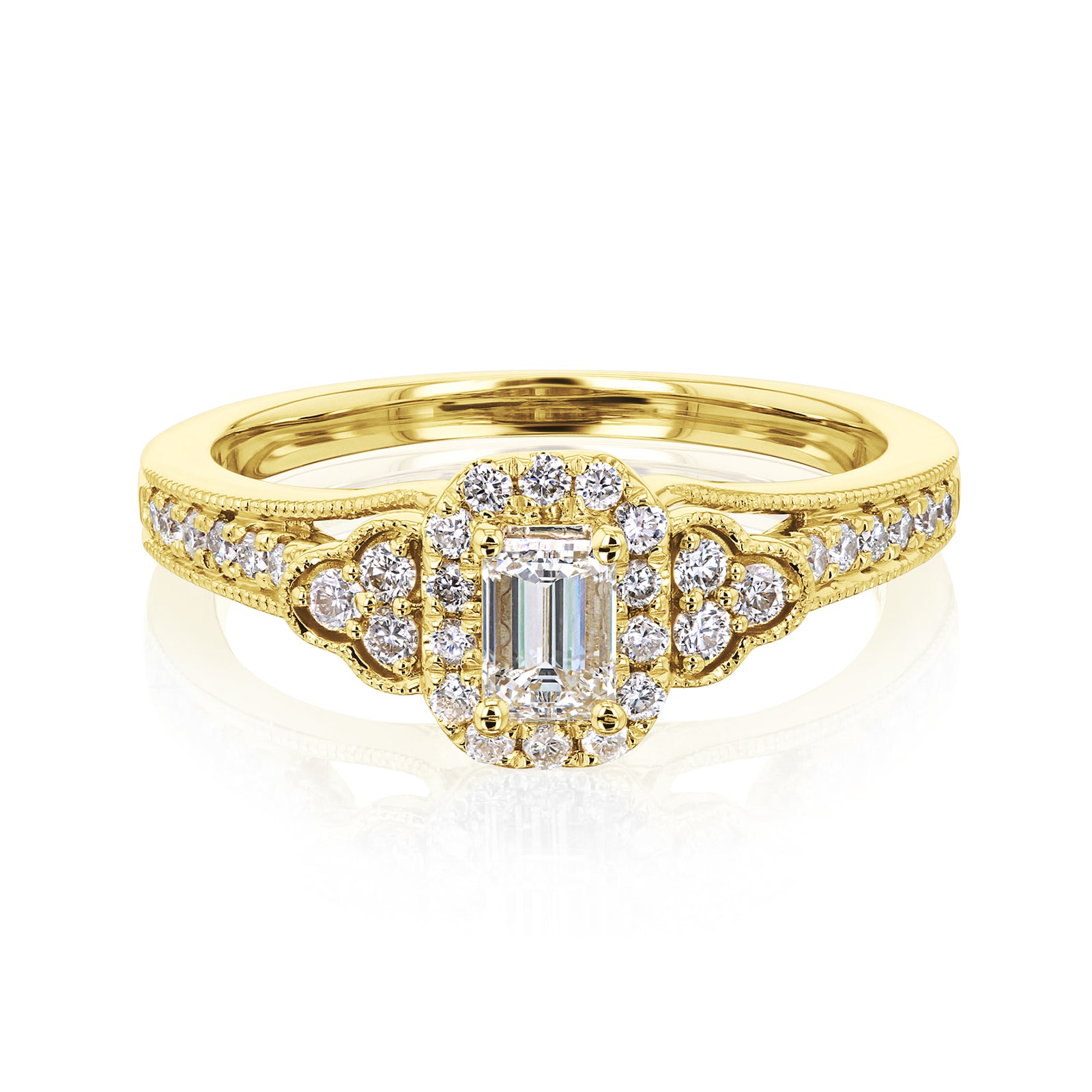 0.6 Carat Natural Diamond Dani Ring
