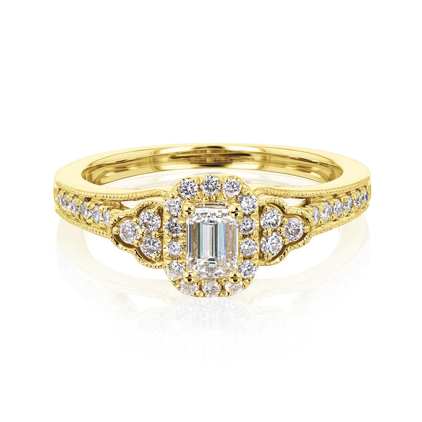 0.6 Carat Natural Diamond Dani Ring