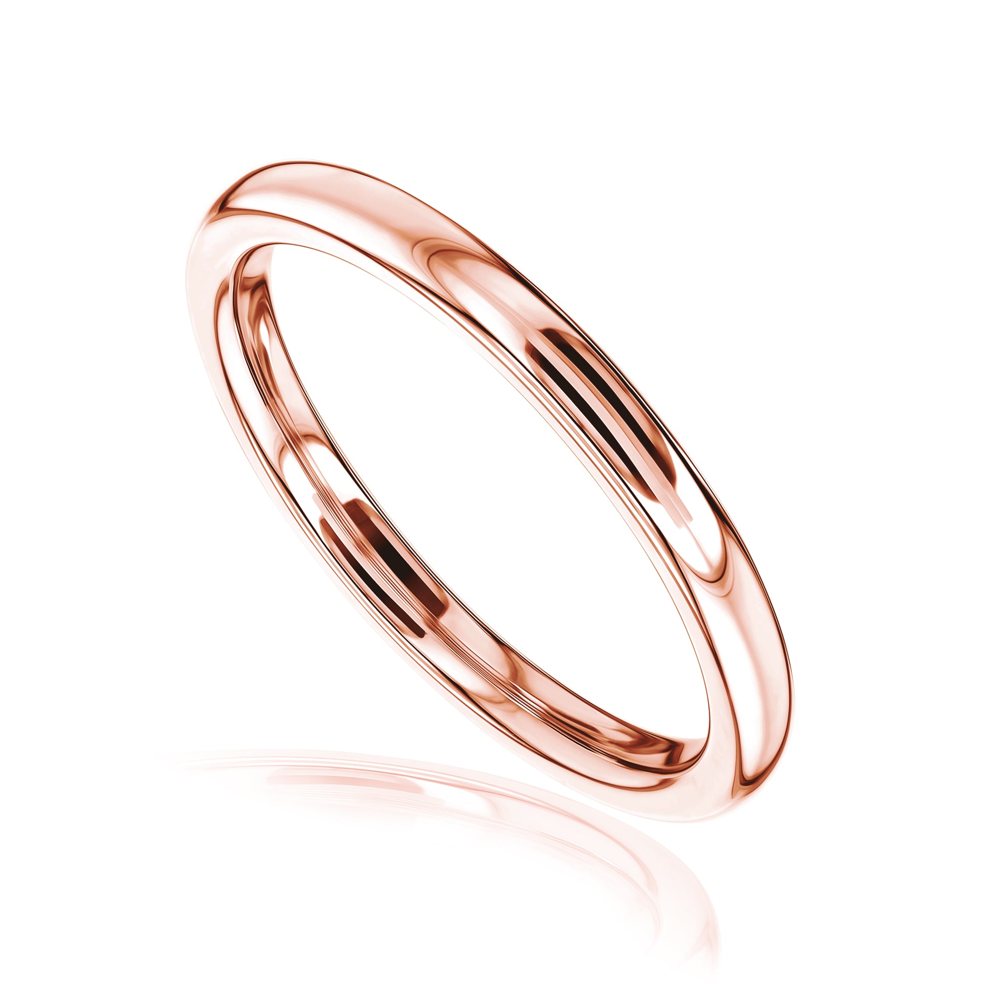 1.7mm Plain Gold Ring