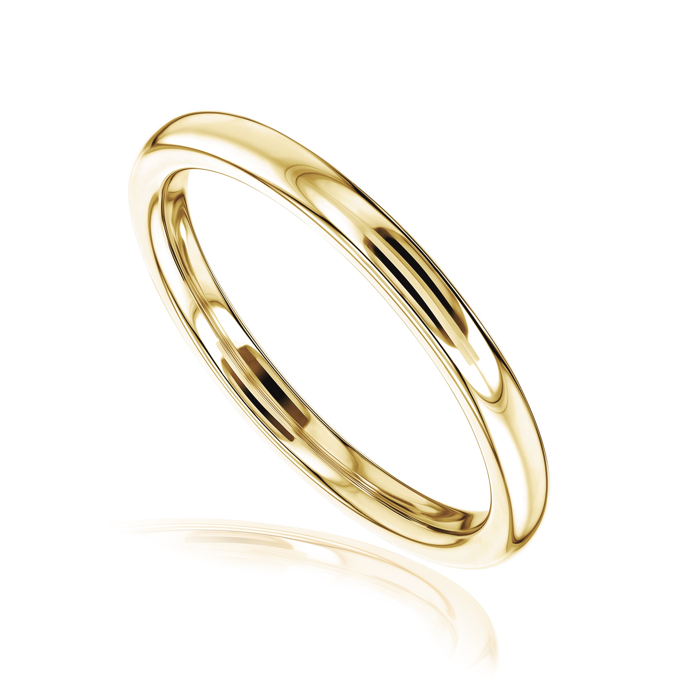 1.7mm Plain Gold Ring
