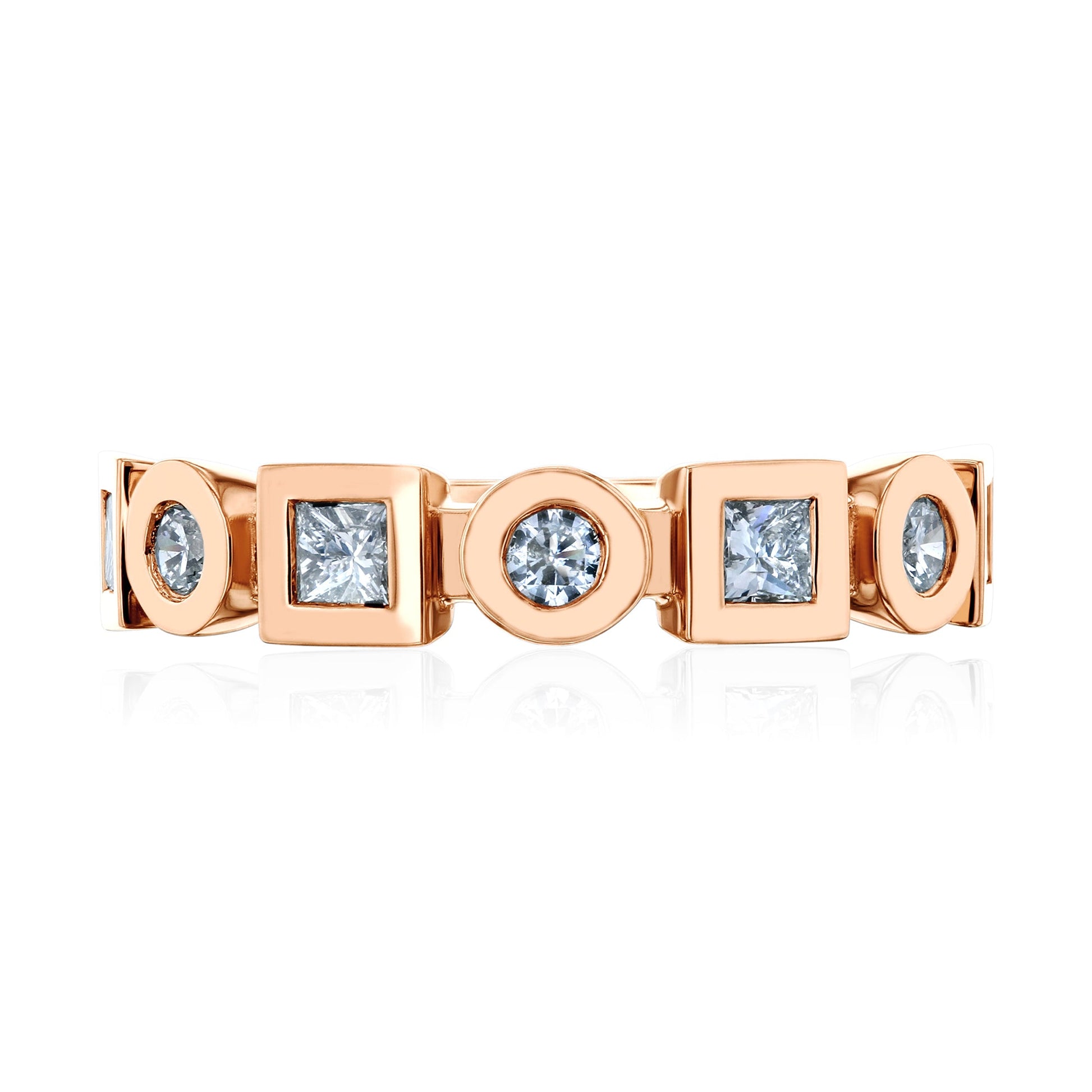 Kobelli Mixed Bentley Diamond Ring