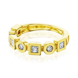 Kobelli Mixed Bentley Diamond Ring