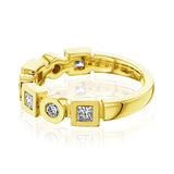 Kobelli Mixed Bentley Diamond Ring