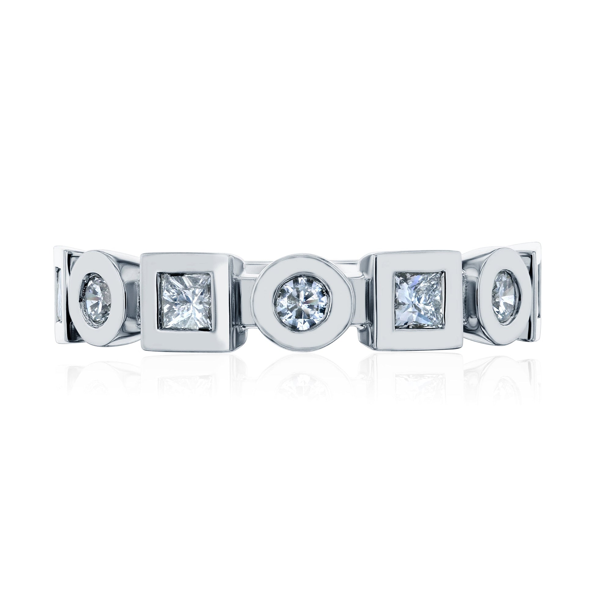Kobelli Mixed Bentley Diamond Ring