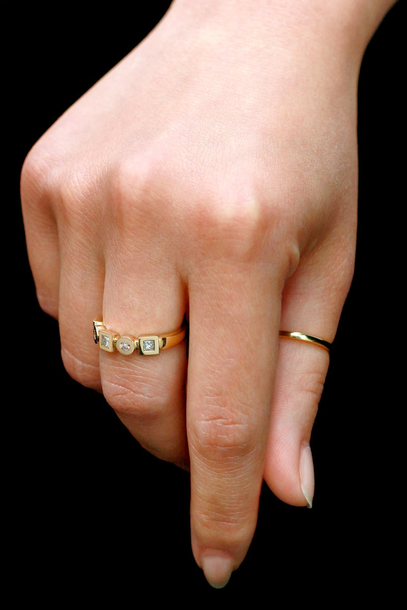 Kobelli Mixed Bentley Diamond Ring