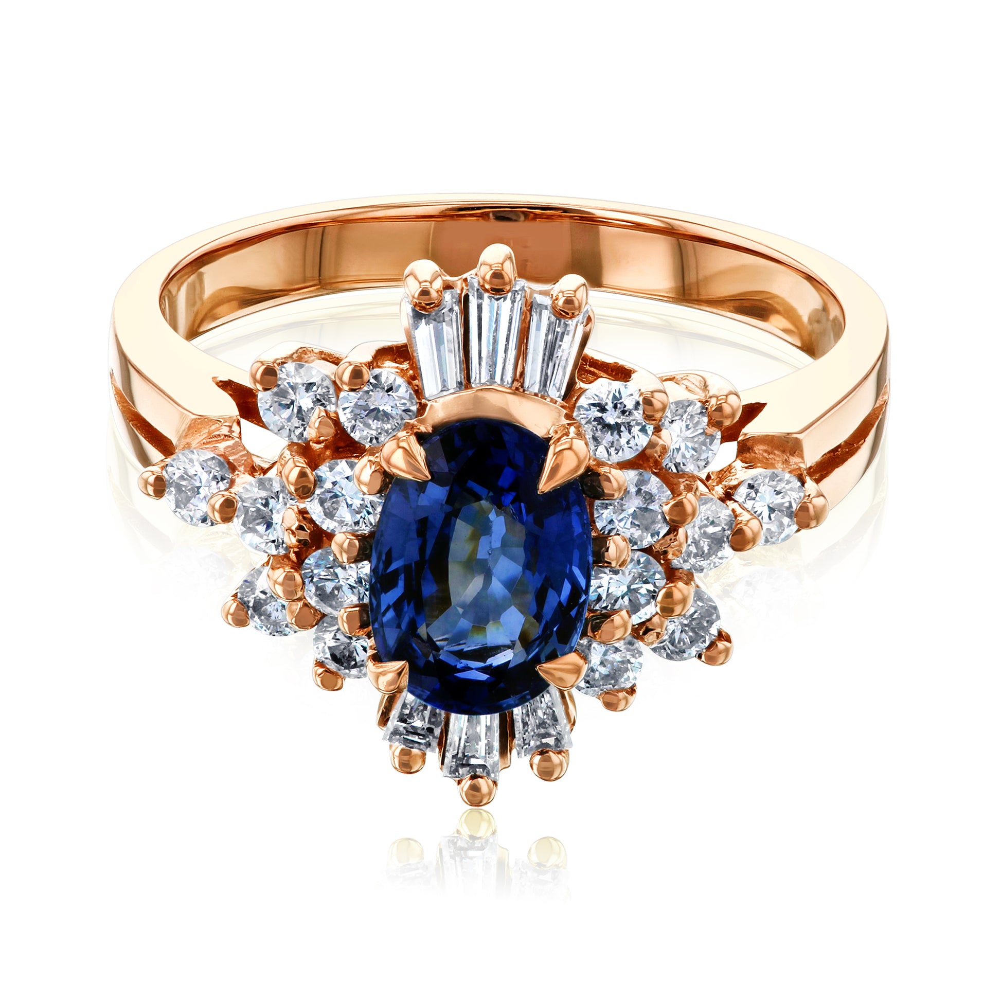 1.5 Carat Sapphire Overture Ring