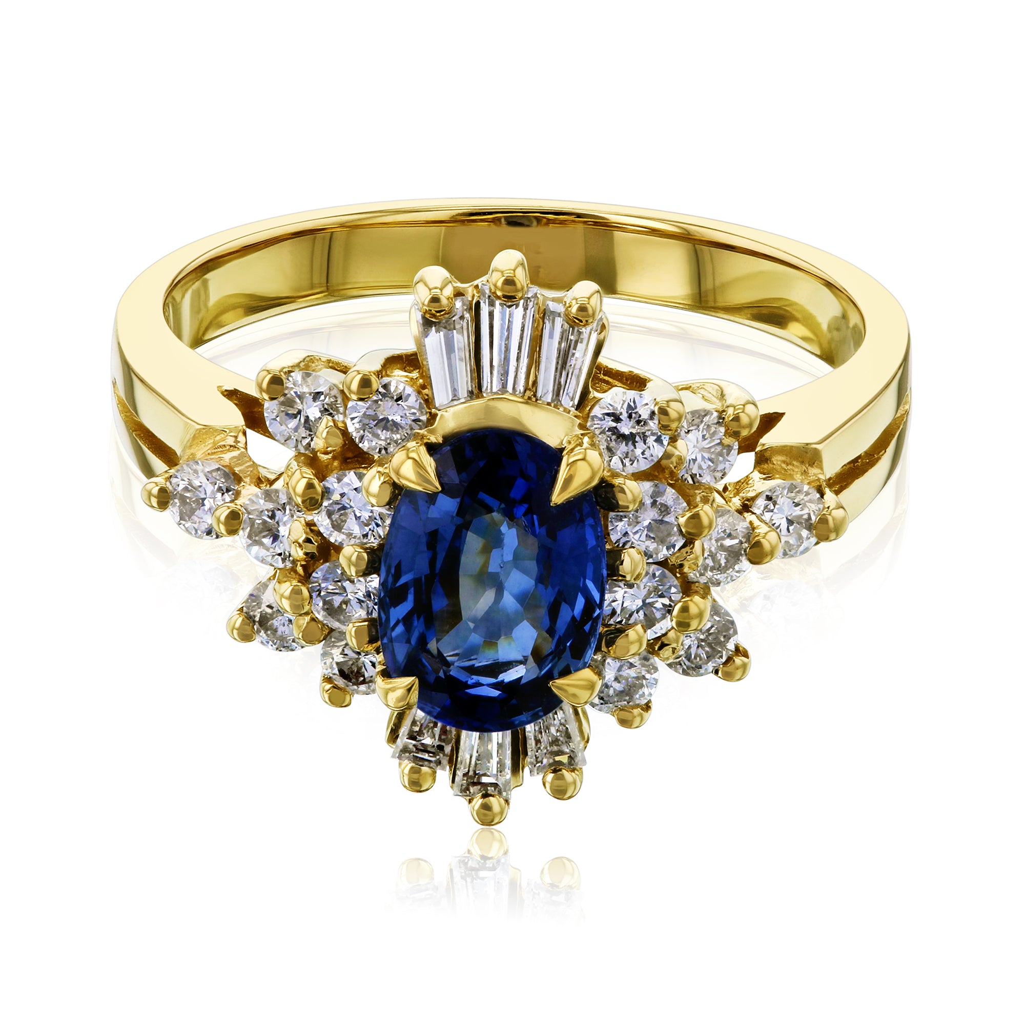 1.5 Carat Sapphire Overture Ring