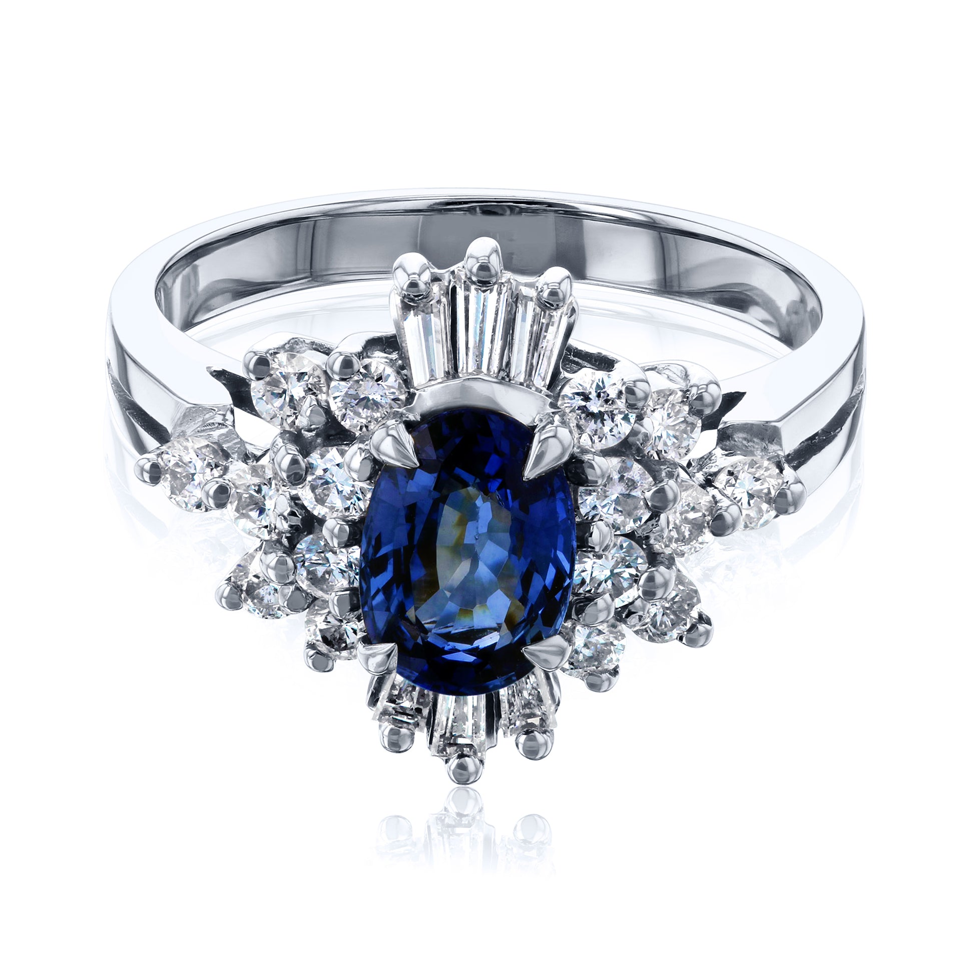 1.5 Carat Sapphire Overture Ring