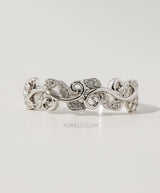 Ivy Diamond Wreath Ring