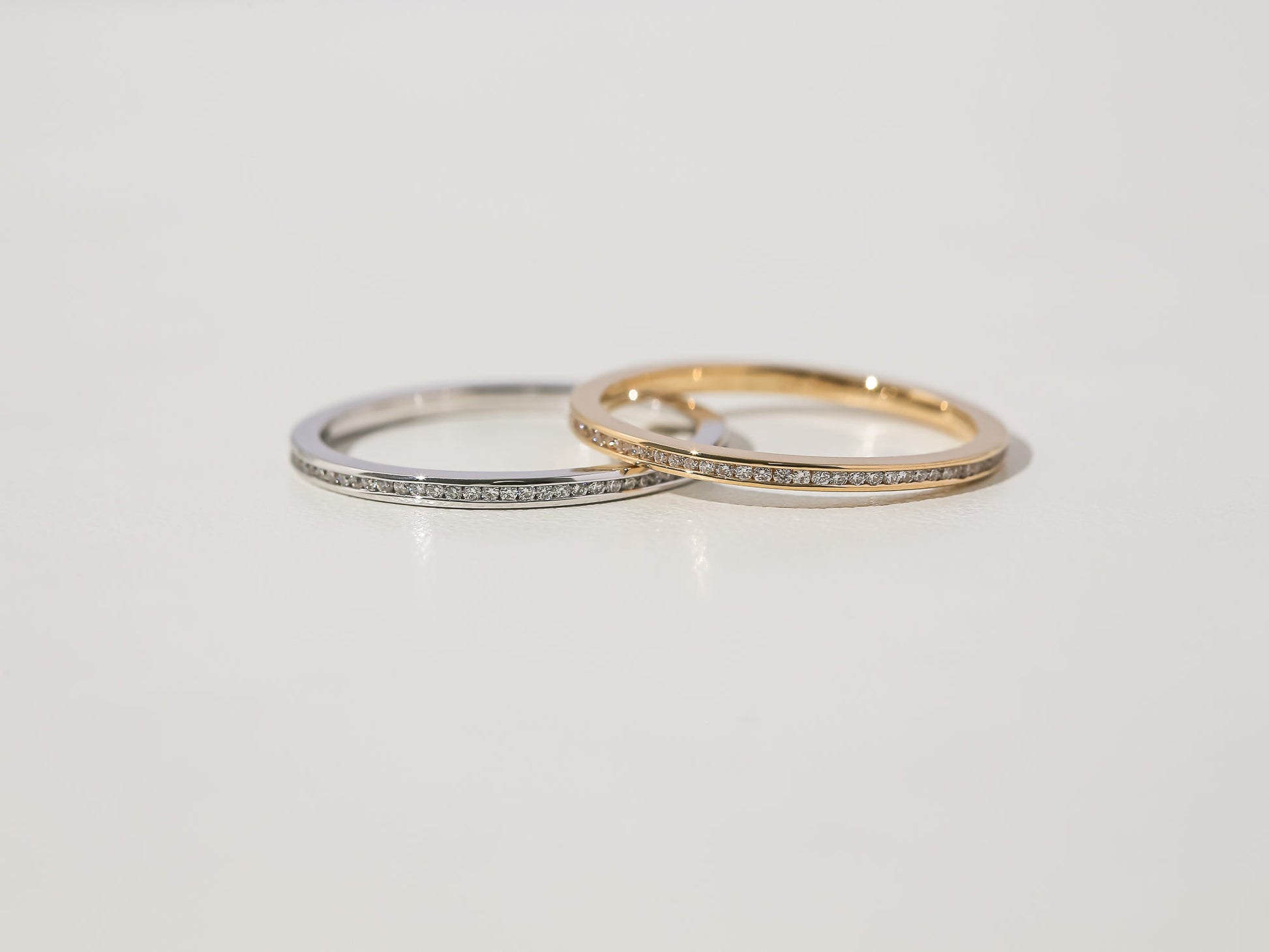 Kobelli Diamond Thread Eternity Rings
