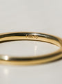 Kobelli Solid Gold 2mm Wedding Band - Super Comfort Fit Donut Band