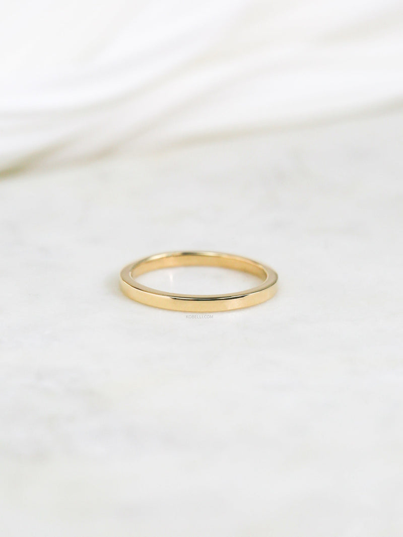 Kobelli Cigar Band Havana Ring