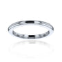 Solid Platinum Wedding Band Designed Specifically to Match the Charli Engagement Ring