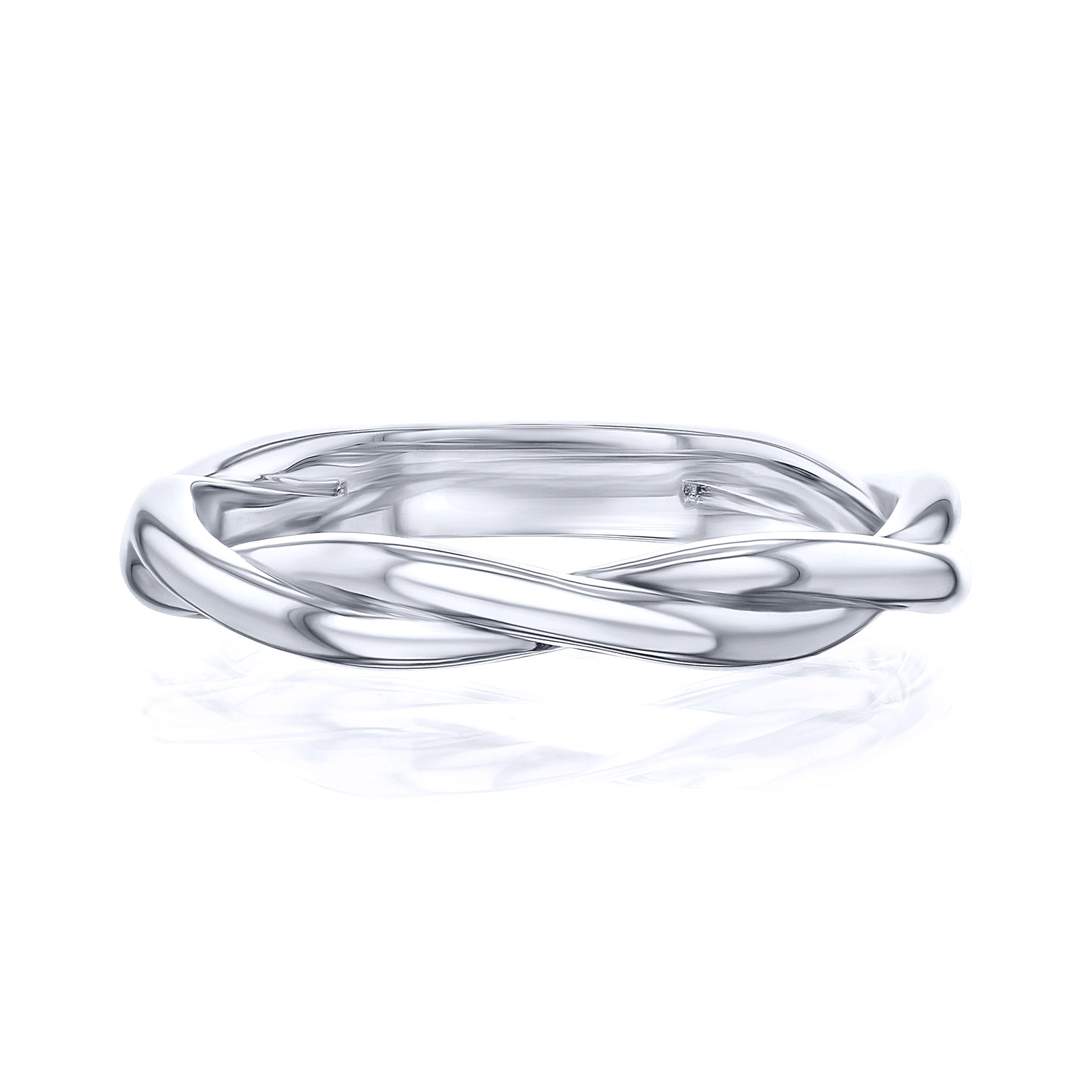 3.3 mm Plain Gold Helix Ring