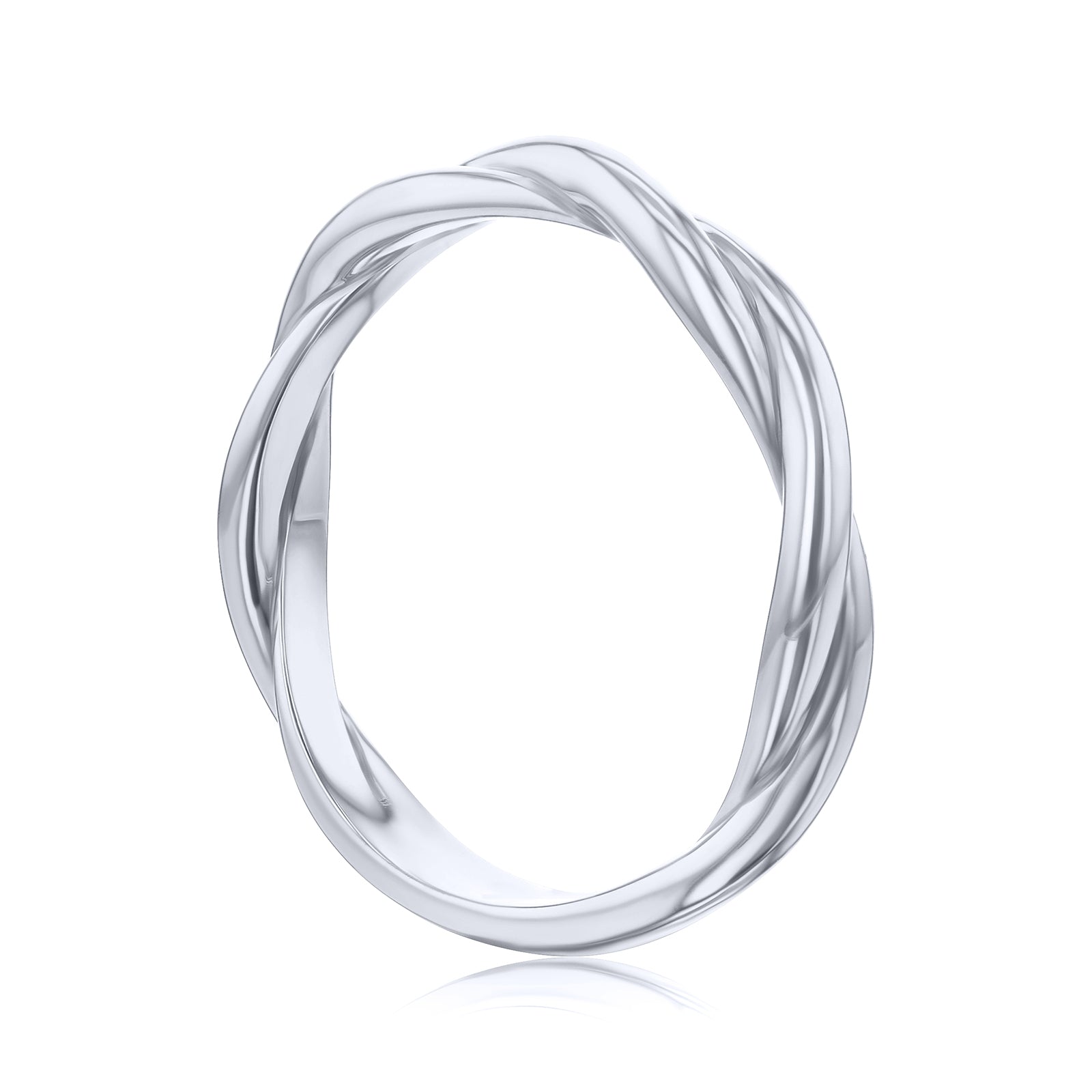 3.3 mm Plain Gold Helix Ring