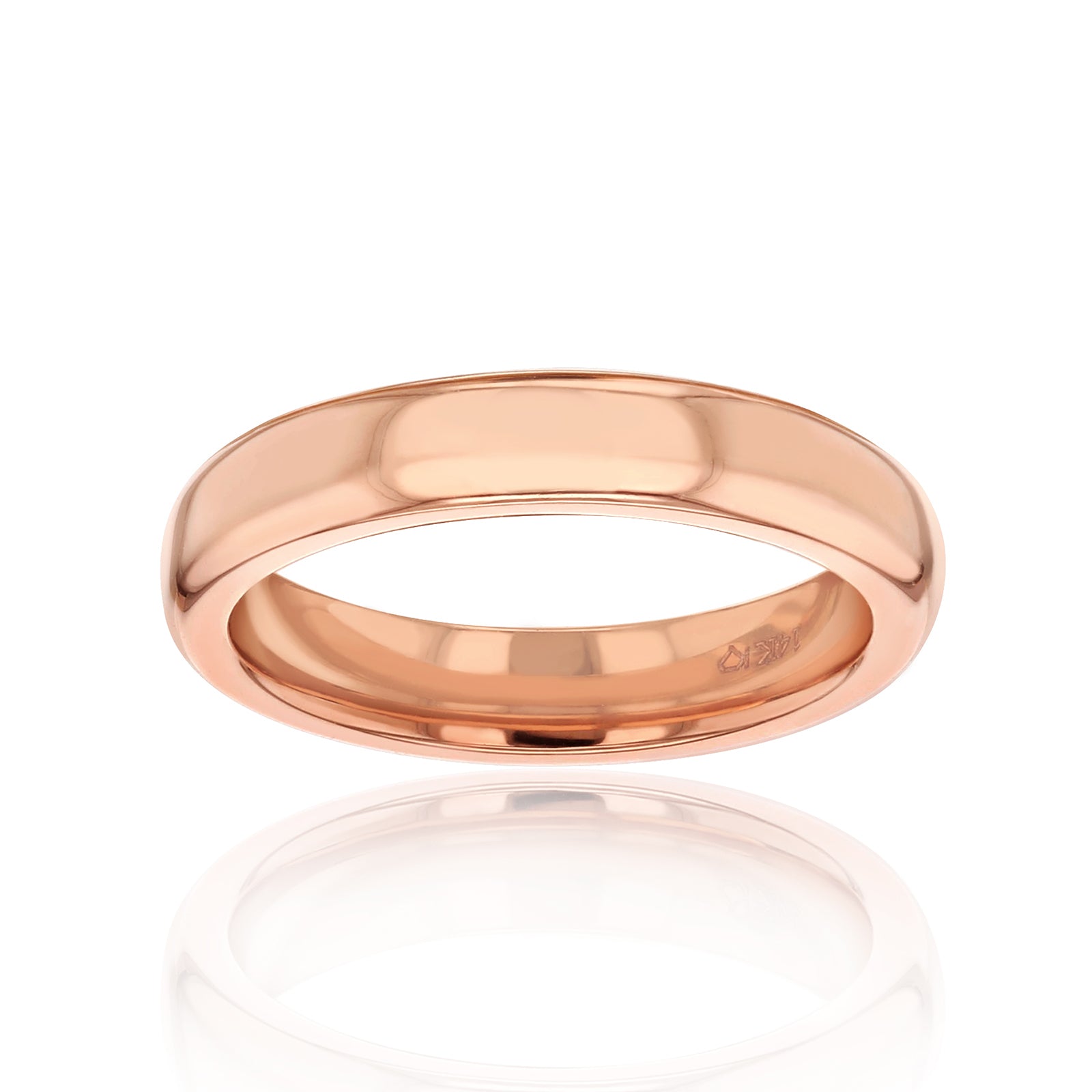 4 mm Plain Gold Sovanna Ring