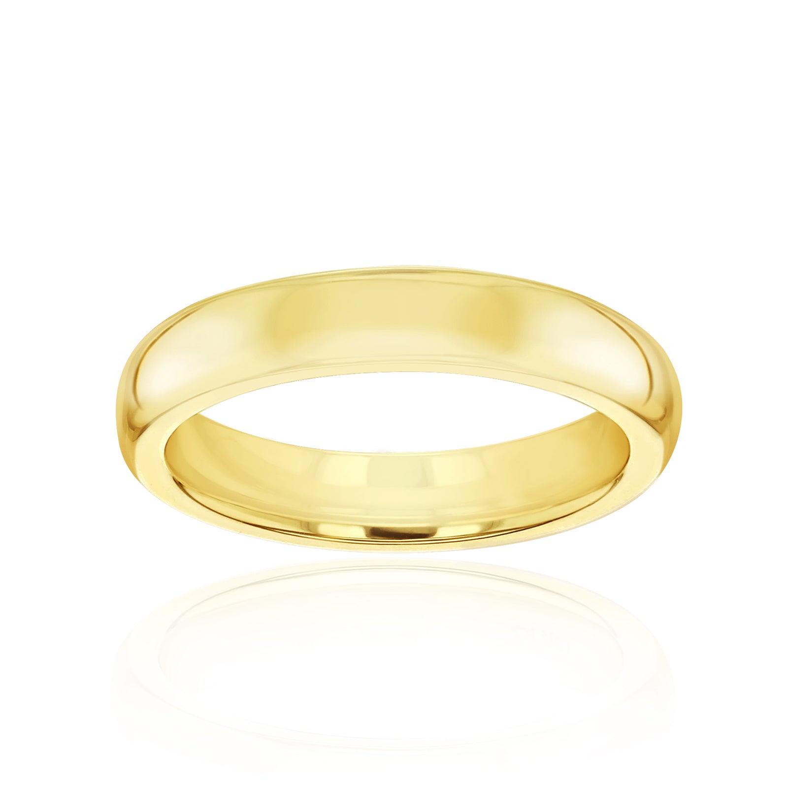 Chunky Plain Gold Glossy Sovanna Ring