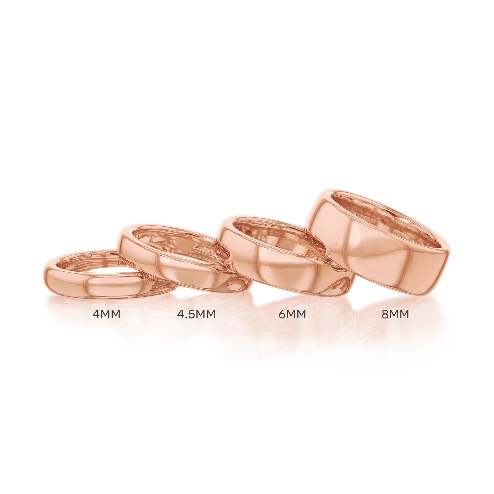 Chunky Plain Gold Glossy Sovanna Ring
