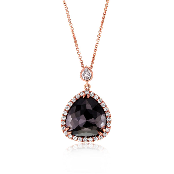 5ct Darcy Halo Necklace