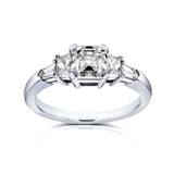 1.7ct Mixed Fancy-cut Platinum Ring