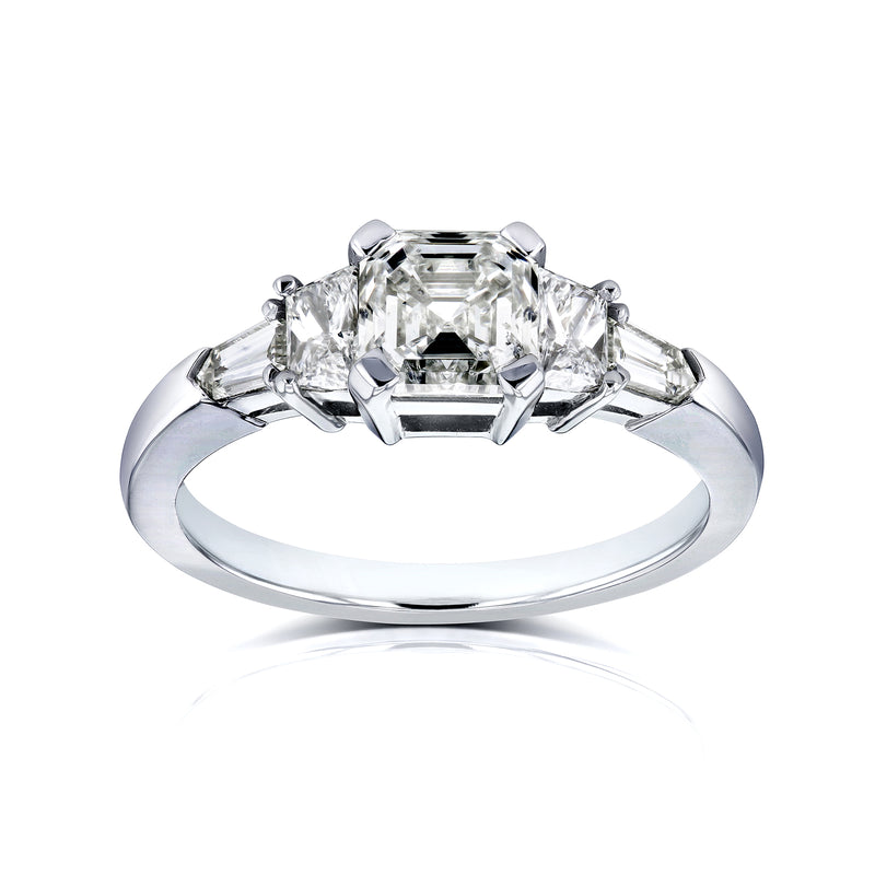 1.7ct Mixed Fancy-cut Platinum Ring