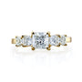 Kobelli EGL Certified 14k Yellow Gold 1 7/8ct TDW Five Stone Diamond Engagement Ring