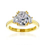 3.32 Carat Natural Diamond 3-Stone Meghan Ring (IGI)