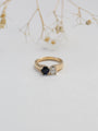 Kobelli Solid Gold Sapphire and Diamond Ring