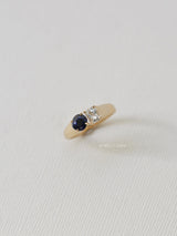 Kobelli Solid Gold Sapphire and Diamond Ring