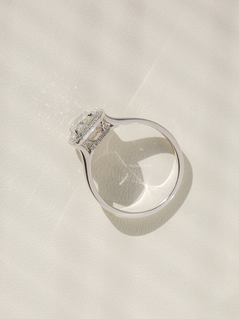 Kobelli Double Halo Diamond Ring